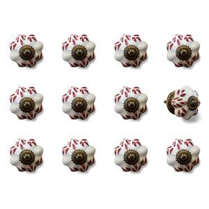 Knob-It Home Decor Classic Cabinet & Drawer Knobs | 12-Piece | K3538